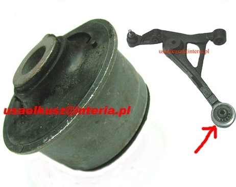 ATLAS Tuleja wahacza przedniego tylna Chrysler Sebring K7303
