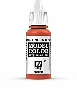 VALLEJO Farba Nr25 Clear Orange 17ml Matt