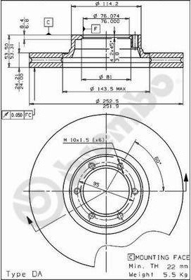 BREMBO 09.3357.10