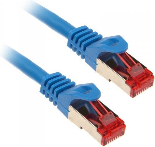 InLine  1m Cat.6 Kabel sieciowy 1000 Mbit RJ45 - niebieski 76411B