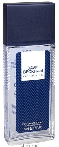 David Beckham Classic Blue dezodorant spray szkło 75ml