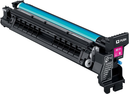 Konica Minolta  oryginalny Bęben + wywoływacz [A0DE0DH] purpurowy