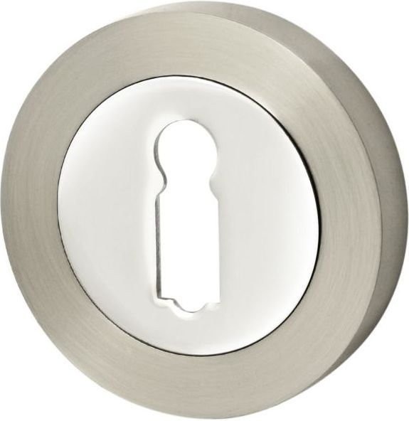 Alubrass Rozeta okrągła POD KLUCZ NIKIEL/CHROM SNCK