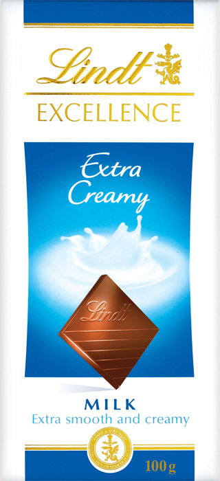 Lindt Excellence Extra Creamy 100g