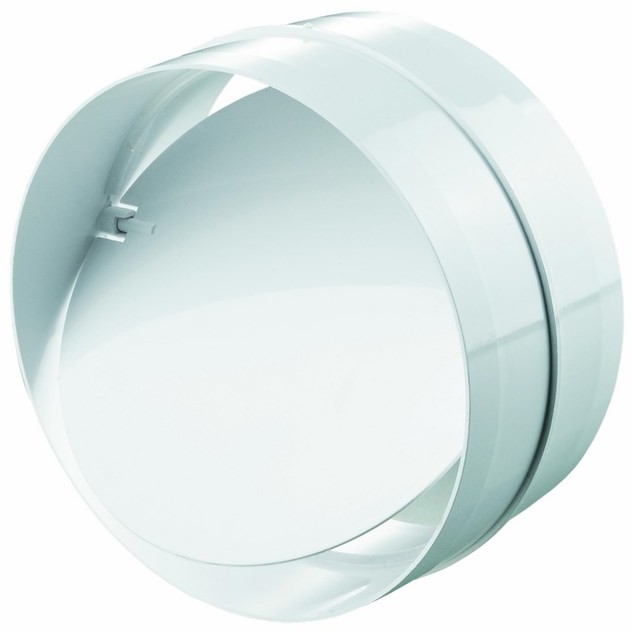 Vents Łącznik kanałów okrągły z zaworem zwrotnym 125 mm