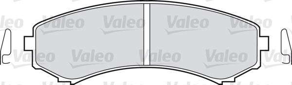 VALEO klocki hamulcowe 598518 598518