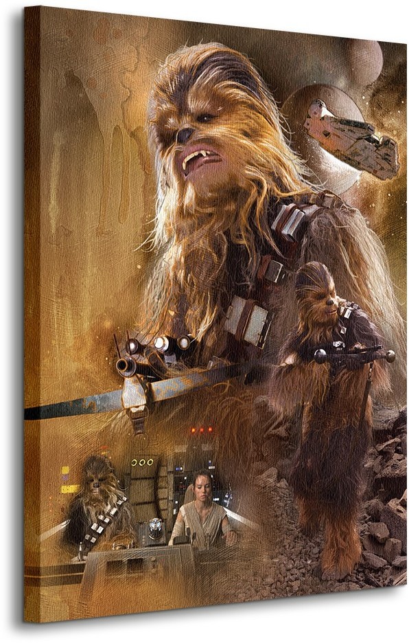 Pyramid Posters Star Wars Episode VII (Chewbacca Art) - obraz na płótnie WDC99351