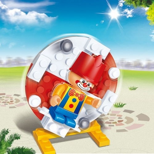 Banbao 8035 Mini Stół obrotowy z Klaunem