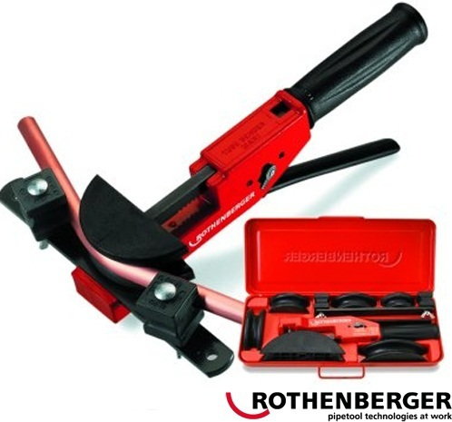 Rothenberger Jednoręczna Giętarka do rur TUBE BENDER MAXI Set 12-15-18-22 mm (23