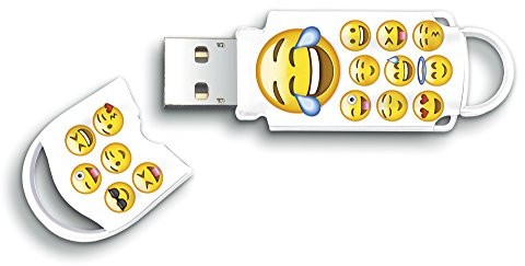 Integral 64 GB Emoji-USB Flash Drive INFD64GBXPREMOJI