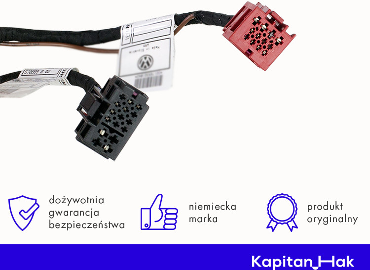 Westfalia Wiązka elektryczna WESTFALIA dedykowana - 13 pin - Audi A6 Avant 305387300113