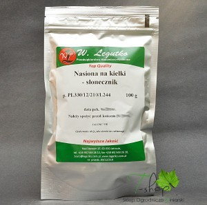 Legutko Nasiona na kiełki SŁONECZNIK 100g