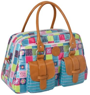 Lassig Torba na akcesoria do przewijania Metro Bag Vintage Flower Quilt LMEB197