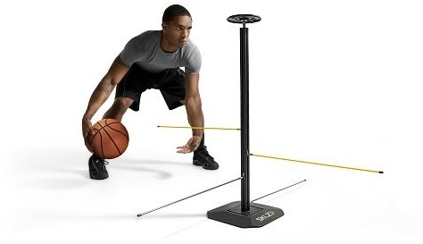 Sklz Przyrząd Treningowy Wyposażenie Dribble Stick Basketball Trainer, Żółto-Czarna, Nsk000046 (SSZDS)