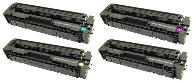 DobreTonery.PL Komplet tonerów zamienników DT201KPLXH do HP Color LaserJet Pro M252 M252dw M252n M274 M274n M277 M277dw MFP M277n MFP pasuje zamiast HP CF400X CF401X CF402X CF403X 201X CMYK 2800/23