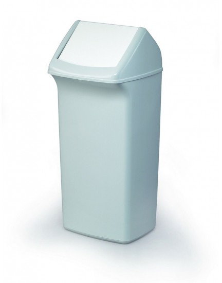 Durable Pojemnik 40L z uchylną pokrywą szary 1809798050