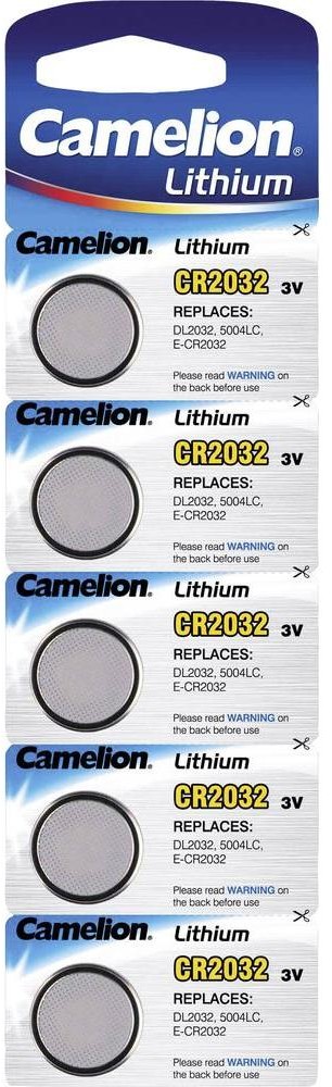 Camelion Ogniwo guzikowe CR 2032 litowe CR2032 220 mAh 3 V 5 szt (13005032)