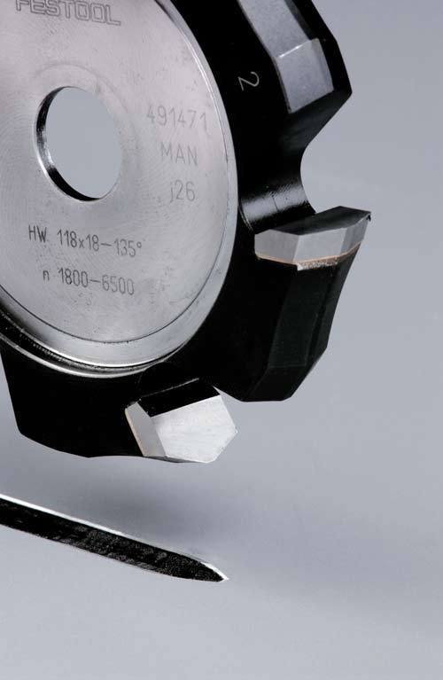Festool Frez do wpustów V, HW HW 118x18-135°/Alu (491471)
