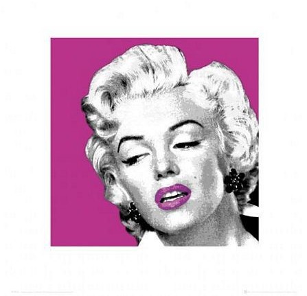 GBeye Marilyn Monroe Pink - reprodukcja SC0082