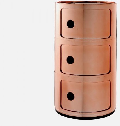 Kartell Komoda Modułowa Componibili I miedziana - 5967-RR