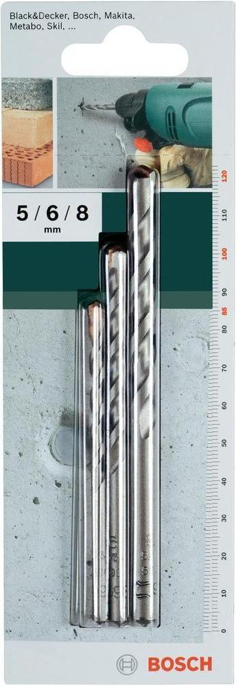Bosch Wiertła do do betonu 2609255416 3 szt.
