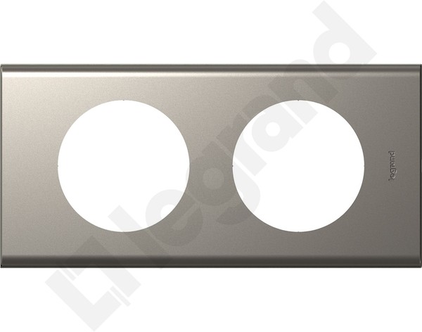 Legrand Celiane Ramka nikiel aksamit x2 poz/p 069112