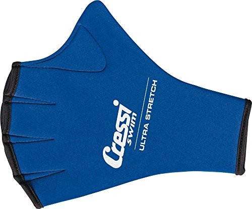 Cressi Aqua Fitness rękawiczka Swim Gloves, niebieski, L DF200022