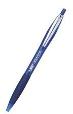 BIC Długopis Atlantis automatyczny z metalowym klipem niebieski BC082-1
