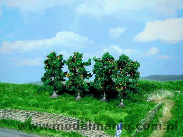 Heki Jabłoń z jabłkami 7cm (Seria Super Artline) / 4szt. 1961