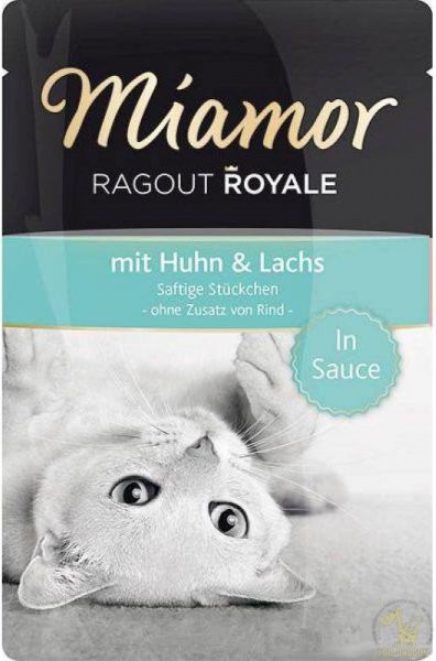 Miamor Ragout Royale Kurczak i Łosoś w sosie 100g 74069