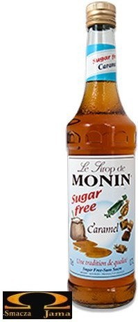 Monin Syrop smakowy Carmel Sugar Free, karmel bez dodatku cukru 0,7l 3439