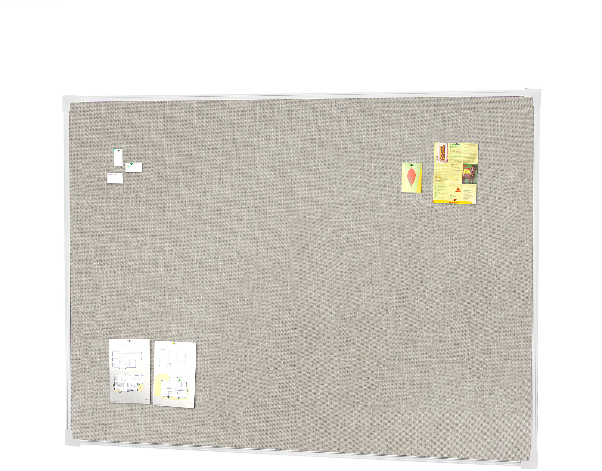 AJ Tablica ogłoszeniowa z tkaniną lnianą 1200x900mm 11331