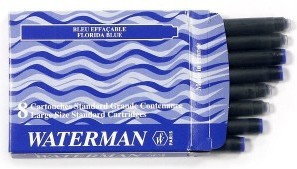 Waterman NABOJE standard niebiesko-czarne 8 szt. H2830