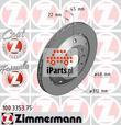 Zimmermann Tarcza hamulcowa 100.3353.75