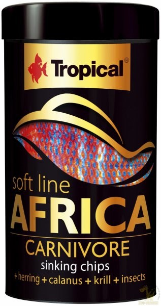 Tropical Soft Line Africa Carnivore Sinking Chips 100Ml/52G 67523