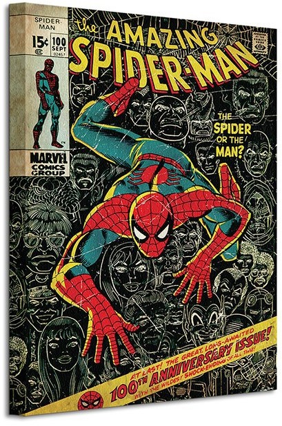 Pyramid Posters Spiderman (100th Anniversary) - Obraz na płótnie WDC94597