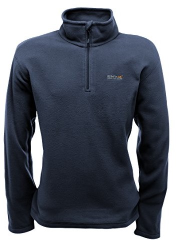 Regatta Thompson Bluza Polarowa Męska Z Suwakiem Przy Szyi, Materiał Zapobiegający Zmechaceniu, Szary, M (RMA021   7NV60)