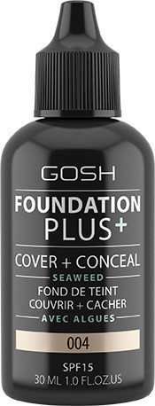 Gosh Podkład kryjąco korygujący 2w1 004 Natural 30ml 5711914089757