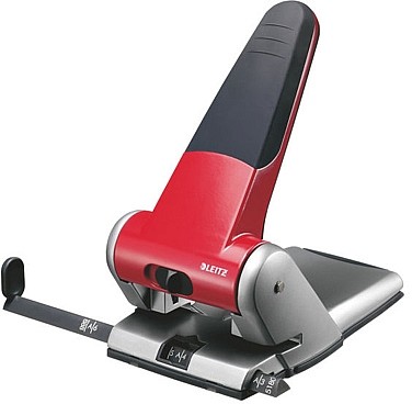 Leitz Dziurkacz mocny LEITZ czerwony 65 kartek 51800025 51800025