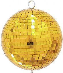 Eurolite Mirror ball 20cm gold