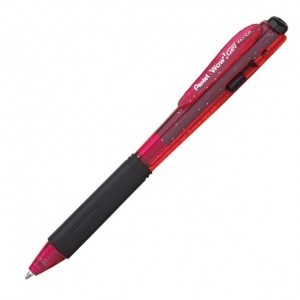 Pentel Długopis żelowy WOW BK437CR-B 0.7 mm czerwony