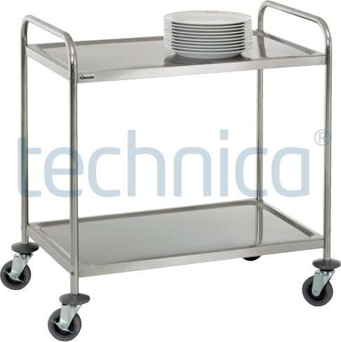 Bartscher Wózek do serwowania/transportowy TS 200 z 2 półkami | , A300062 A300.06