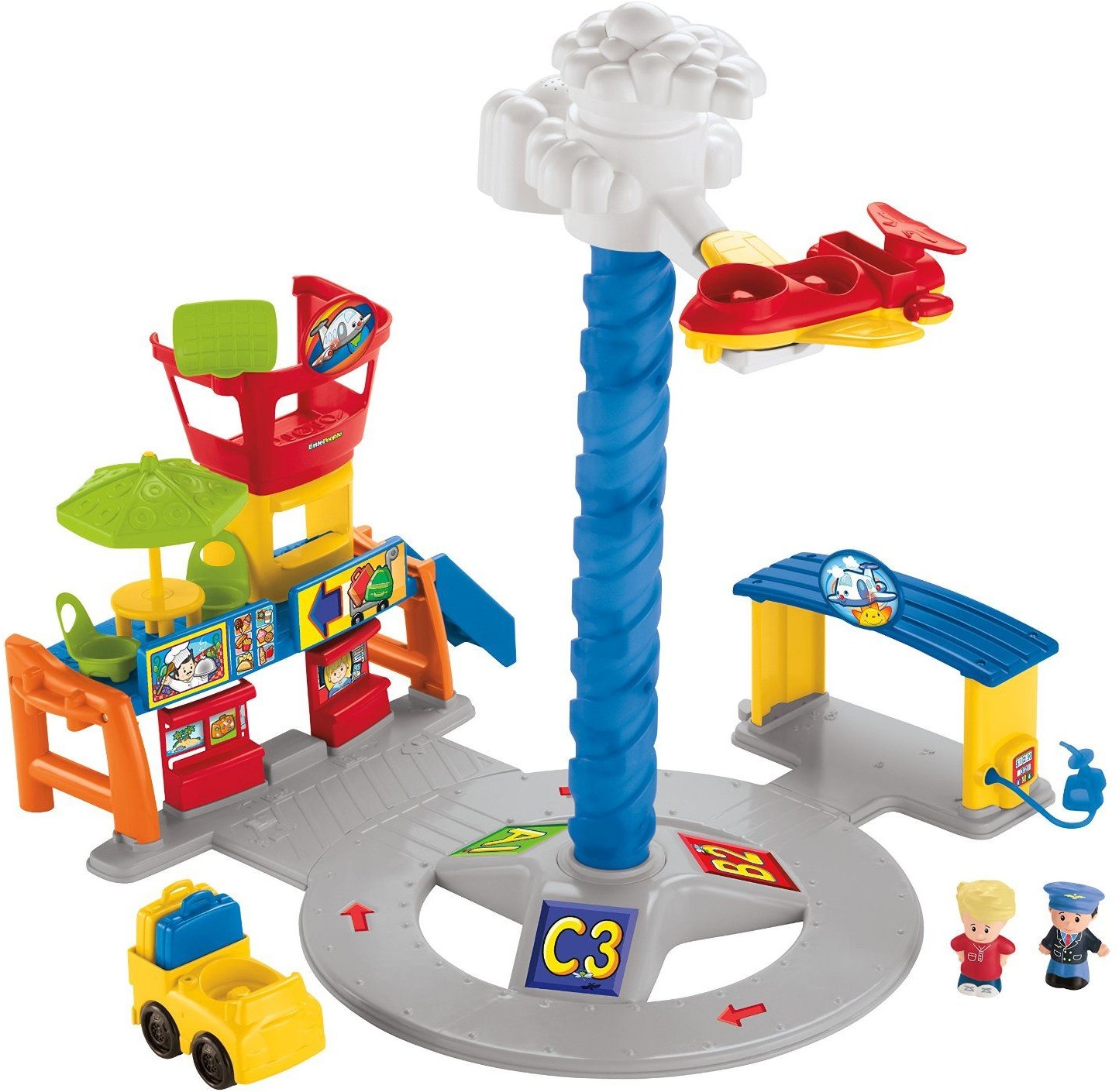 Fisher Price Little People Lotnisko DGN30 35079