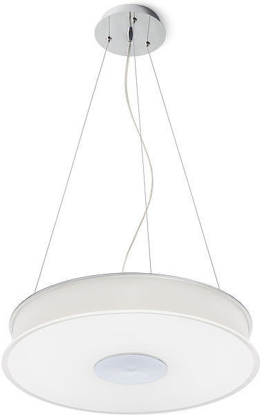 Redlux Lampa wisząca ASTERI szkło satynowe/chrom 230V 2GX13 40W R10626 - takLamp