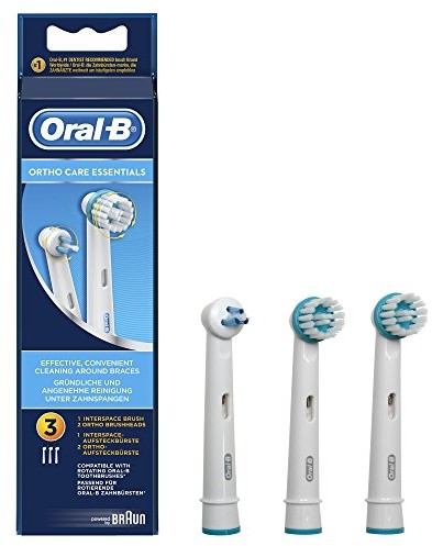 ORAL-B Ortho Care Essentials końcówki ckbue rsten, 3 sztuki 64711704