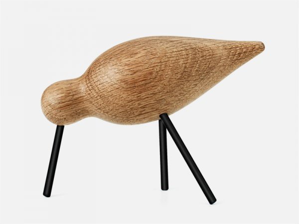 Normann Copenhagen Figurka Dekoracyjna Shorebird Średnia czarna  100158