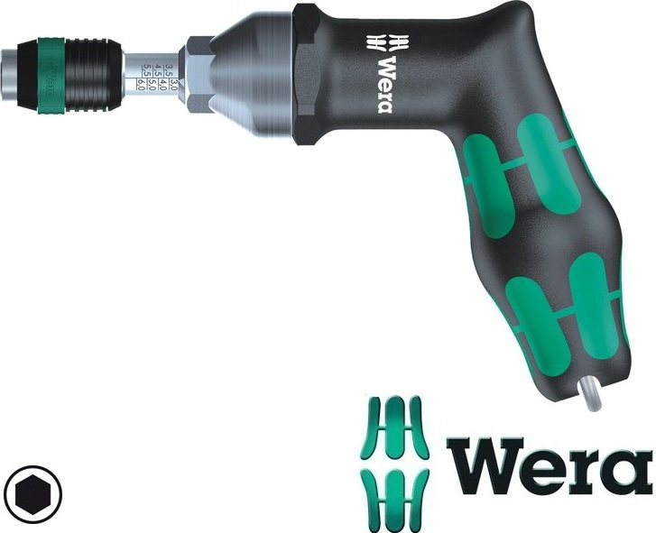 Wera Wkrętak dynamometryczny nastawny (4,0-8,8 Nm) z uchwytem szybkomocującym Ra (5074705001)