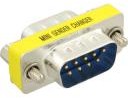 InLine Adapter AV Szeregowy DB9 męski - męski 32214