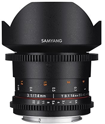 Samyang 14mm T3.1 IF AS ED UMC VDSLR II różne mocowania