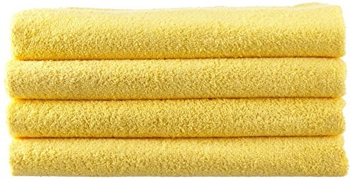 NatureMark Naturalny Mark NM-ht0721 4-częściowy zestaw ręczników frotte Pack oszczędny ręczniki pod prysznic, 70 x 140 cm, 100% bawełna